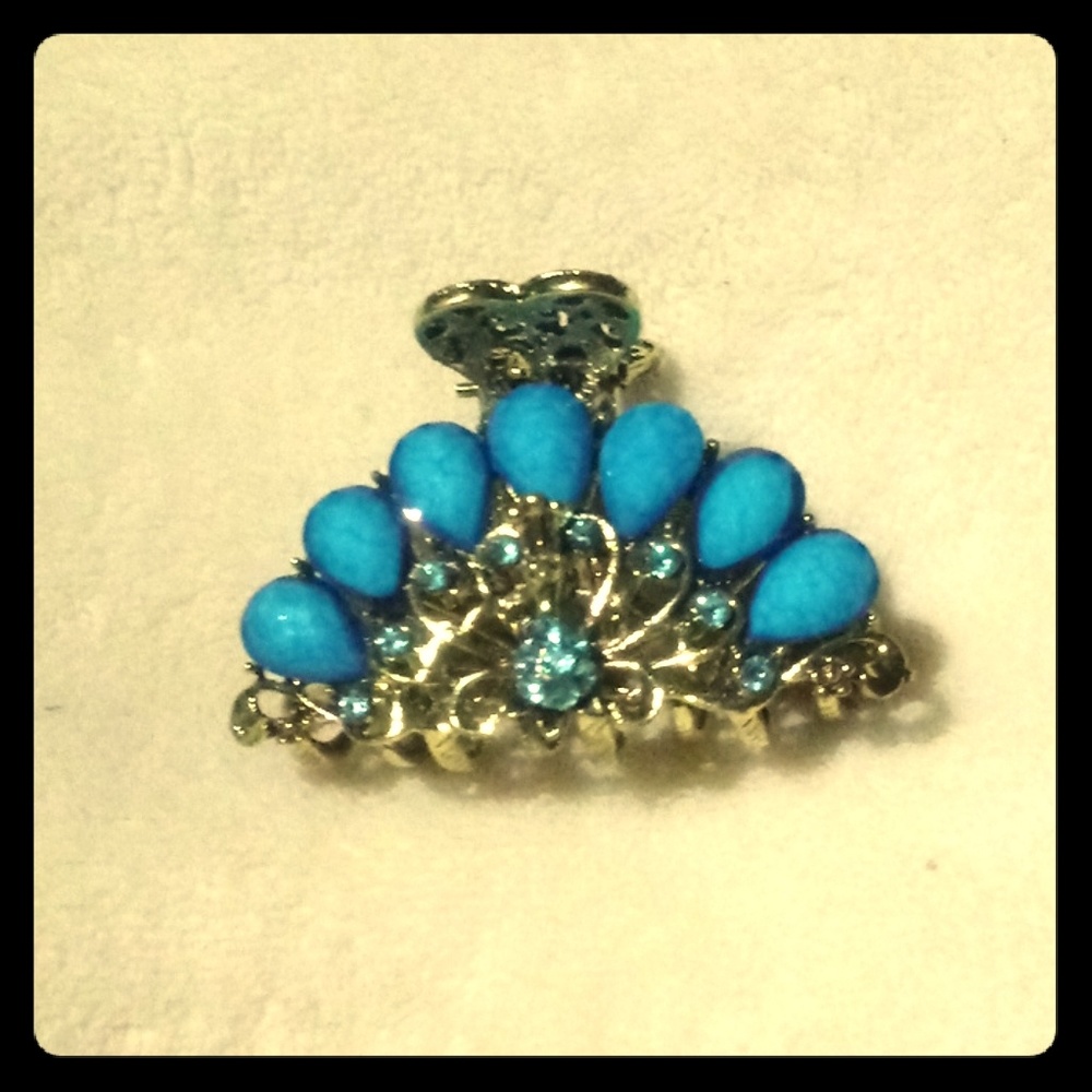 Jeweled hair clip